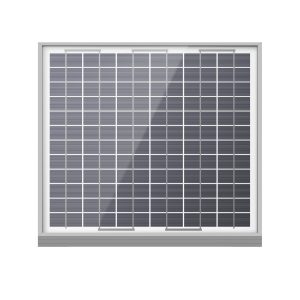 Panneau solaire de face kit solaire pour portail motorisé Avidsen 114375