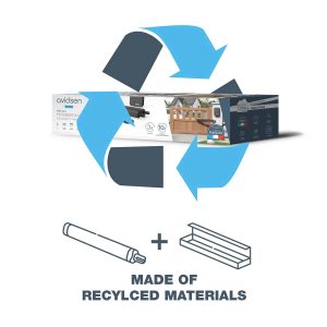 Un moteur conçu en matériaux recyclés